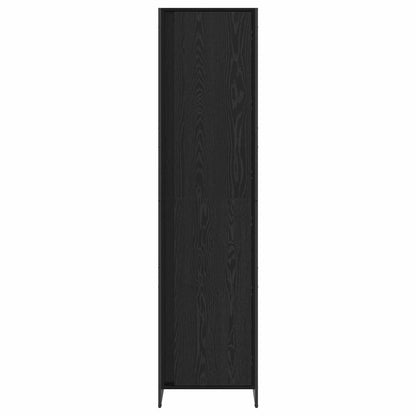 Armadio Rovere Nero 50 x 50 x 200 cm Legno multistrato | homemem39