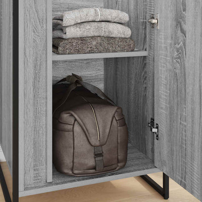 Armadio Grigio Sonoma 50 x 50 x 200 cm Legno multistrato | homemem39