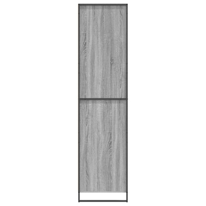 Armadio Grigio Sonoma 50 x 50 x 200 cm Legno multistrato | homemem39