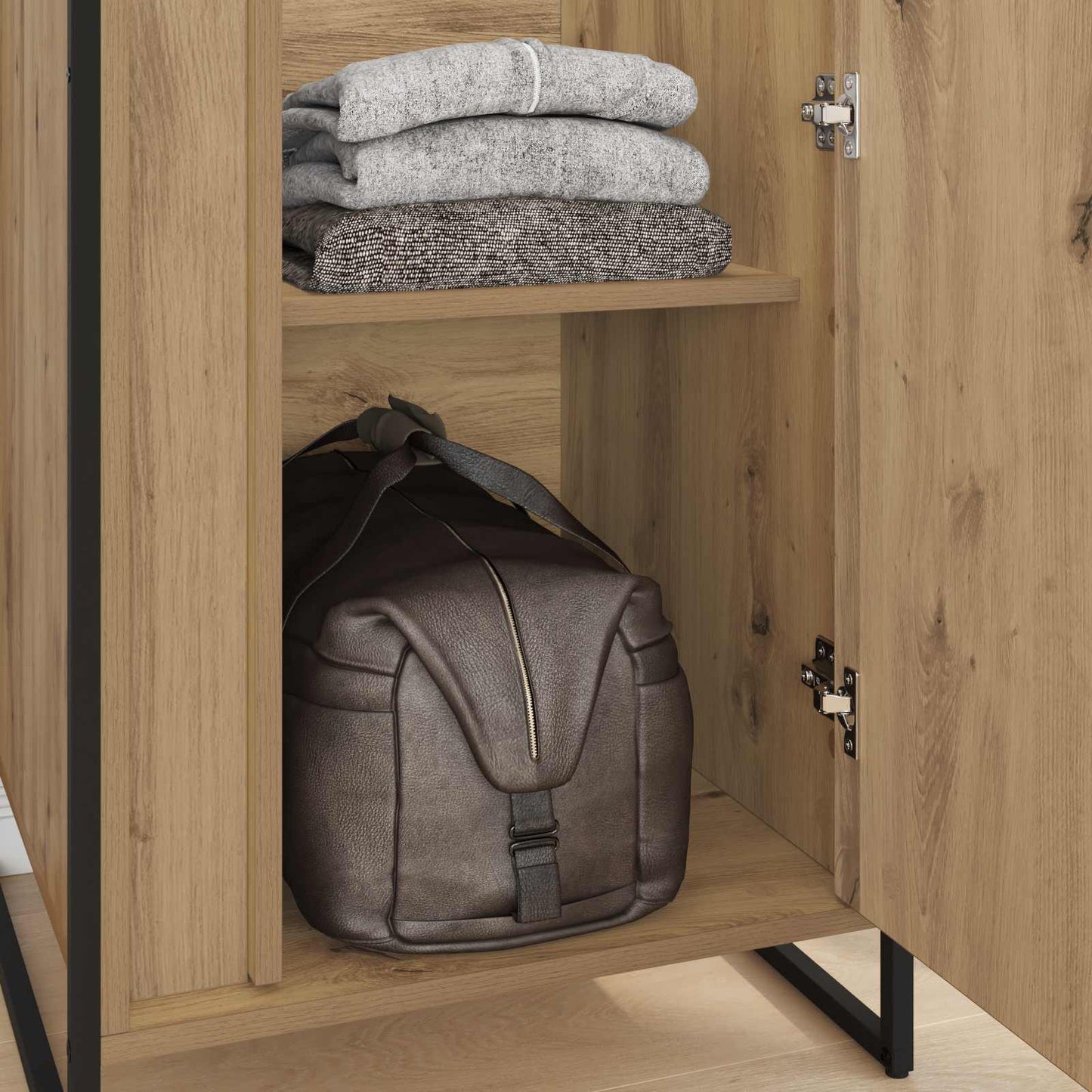 Armadio Rovere Artigianale 50 x 50 x 200 cm | homemem39