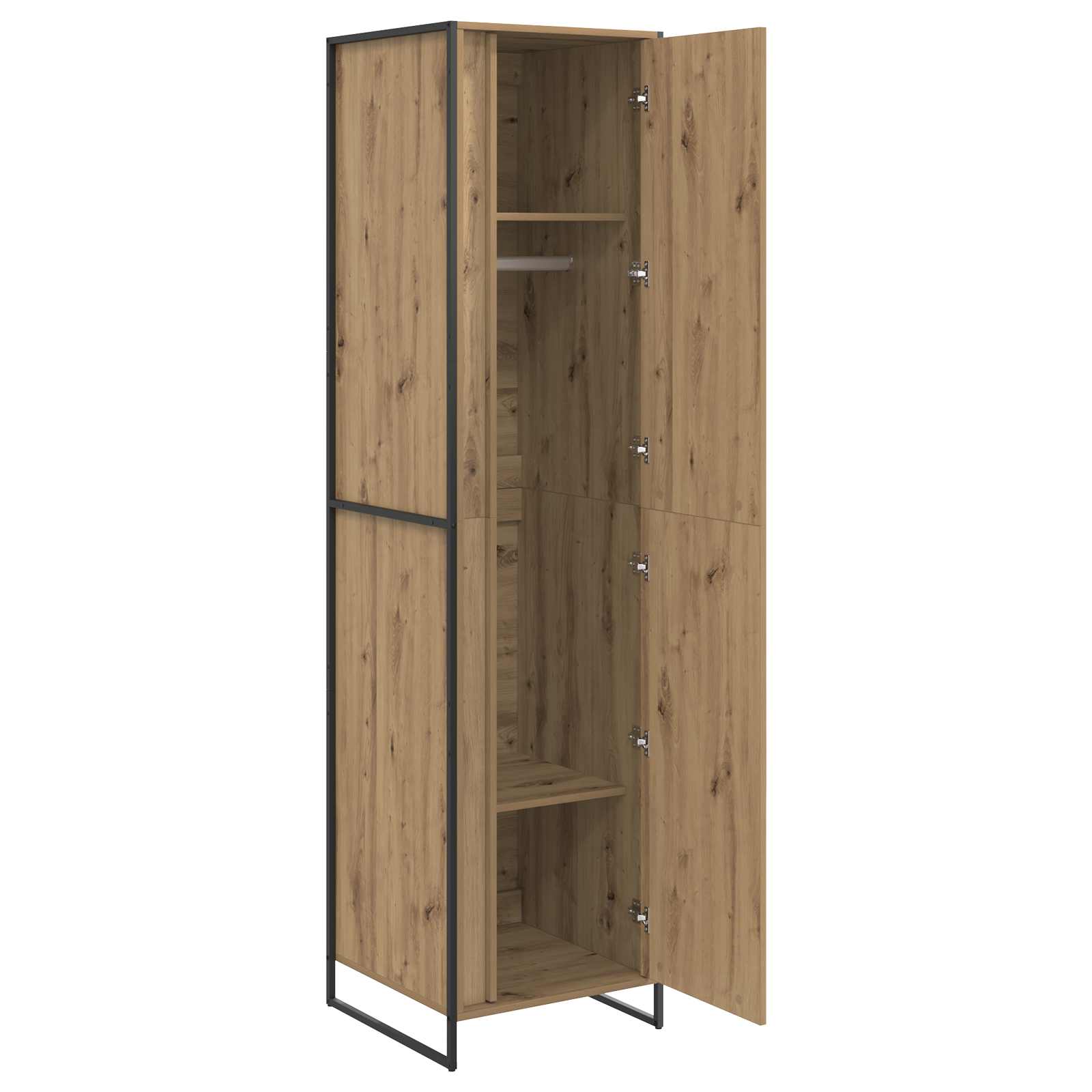 Armadio Rovere Artigianale 50 x 50 x 200 cm | homemem39
