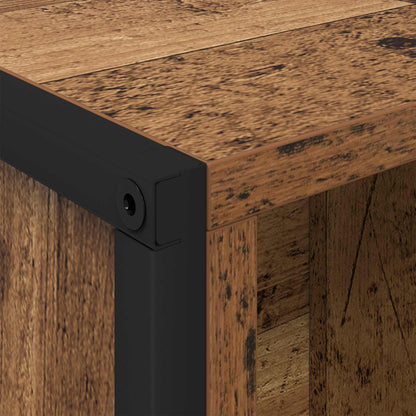 Armadio per Libri 2 pcs Legno vecchio 99,5 x 30 x 108,5 cm