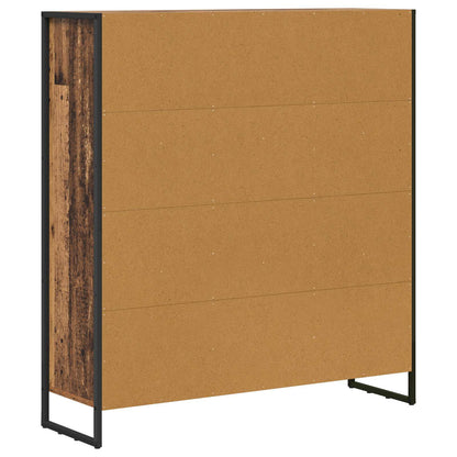Armadio per Libri 2 pcs Legno vecchio 99,5 x 30 x 108,5 cm