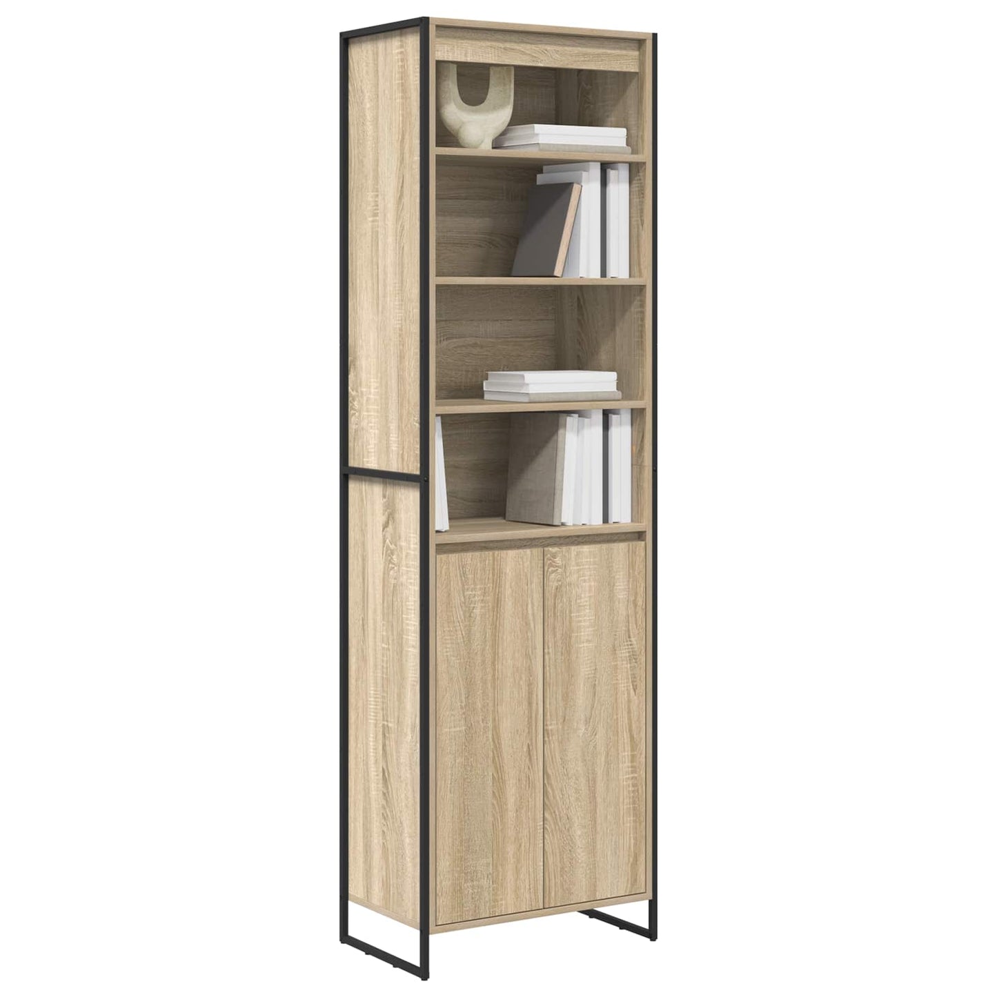 Armadi alti 2 pcs Sonoma 60 x 36 x 300 cm Legno multistrato