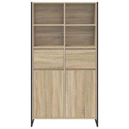 Credenza 2 pcs Sonoma 81 x 36 x 150.5 cm Legno multistrato