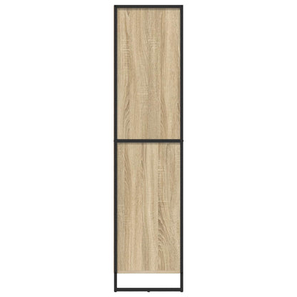 Credenza 2 pcs Sonoma 81 x 36 x 150.5 cm Legno multistrato