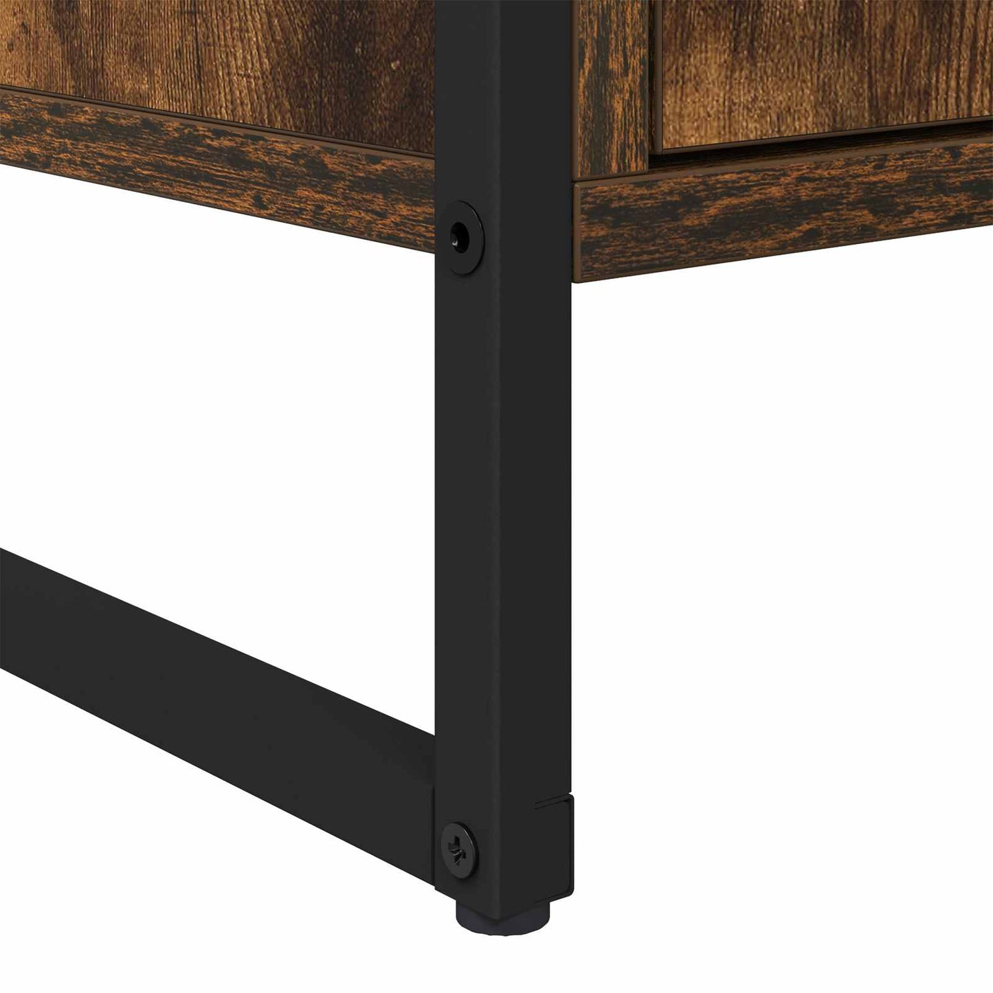 Credenza con cassetto 2 pcs Quercia Fumosa 81 x 36 x 150.5 cm | homemem39