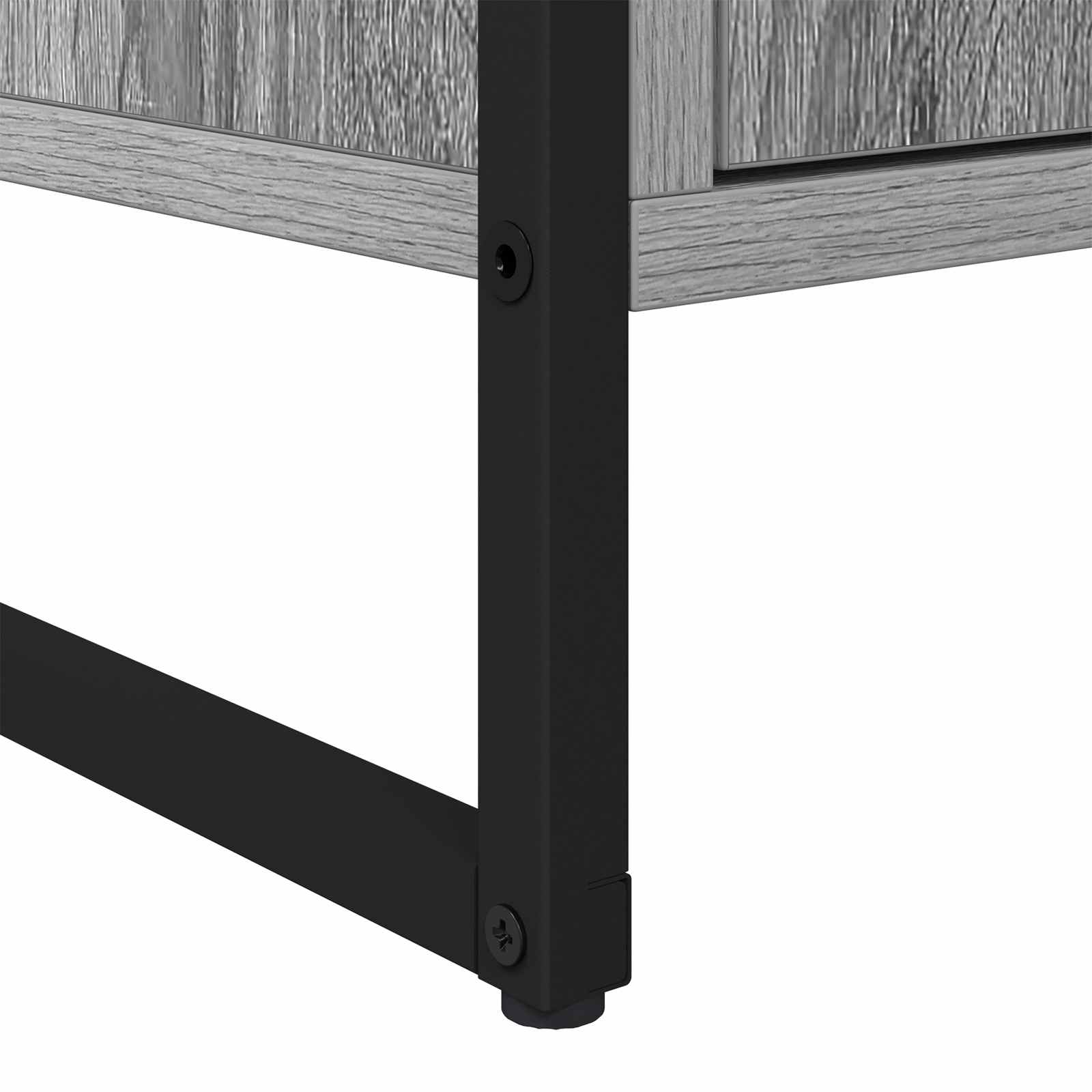Credenza con cassetto 2 pcs Grigio Sonoma 81 x 36 x 150.5 cm | homemem39