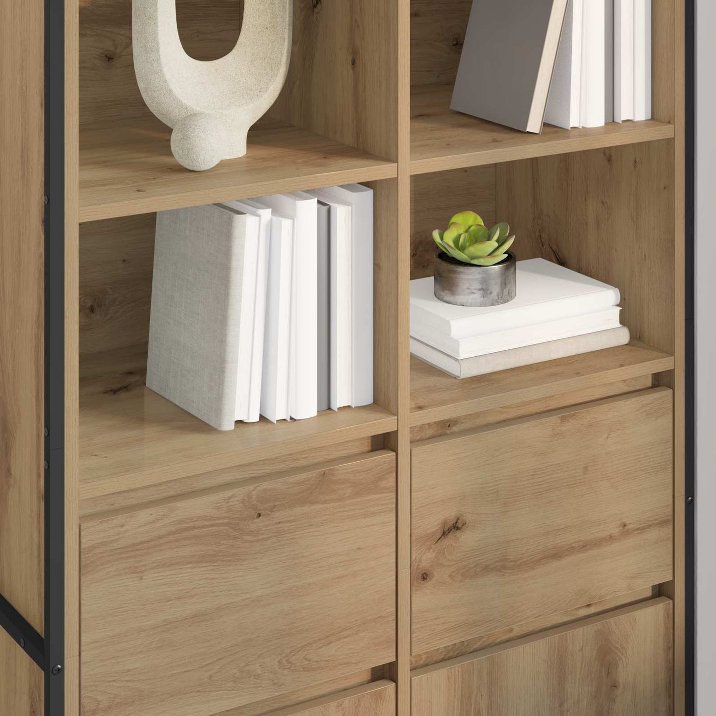 Credenza 2 pcs Rovere Artigianale 81 x 36 x 150.5 cm