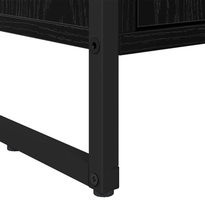 Armadi alti Rovere Nero 79 x 36 x 200 cm Legno multistrato | homemem39