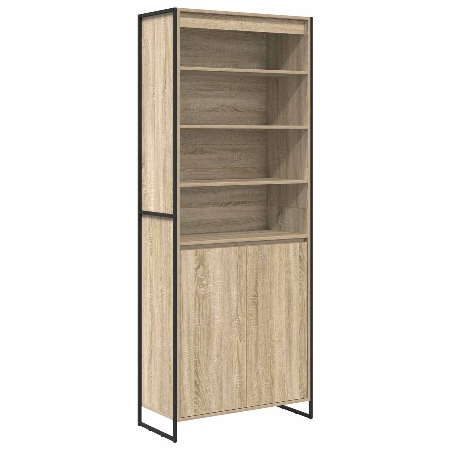 Armadi alti 2 pcs Sonoma 60 x 36 x 300 cm Legno multistrato