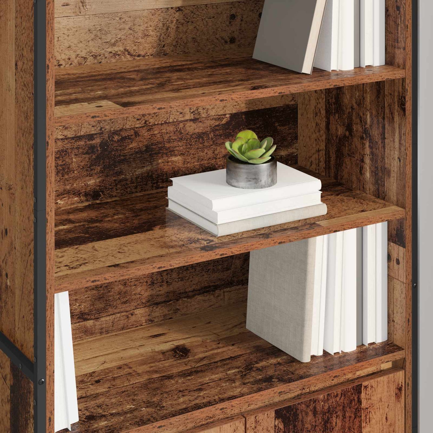 Armadi alti 2 pcs Legno vecchio 60 x 36 x 300 cm