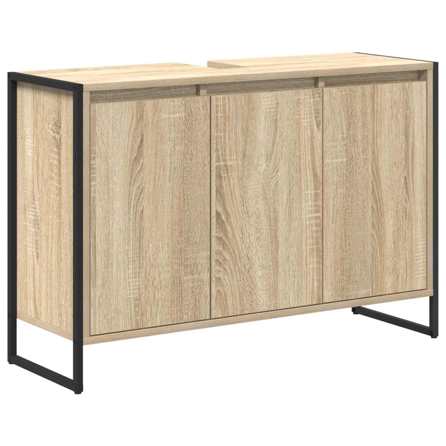 Set di mobili per il bagno Rovere Sonoma Legno multistrato | homemem39