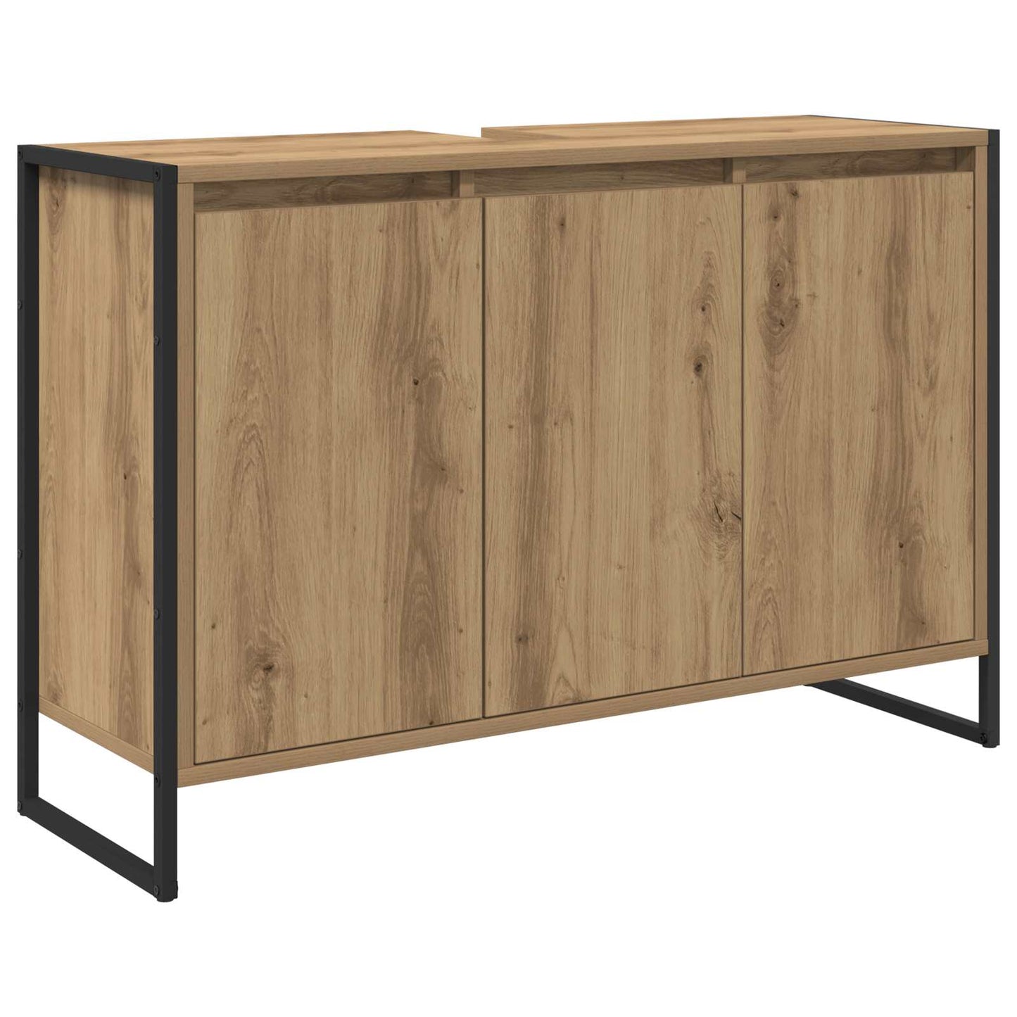 Set di mobili per il bagno Rovere artigianale Legno multistrato | homemem39