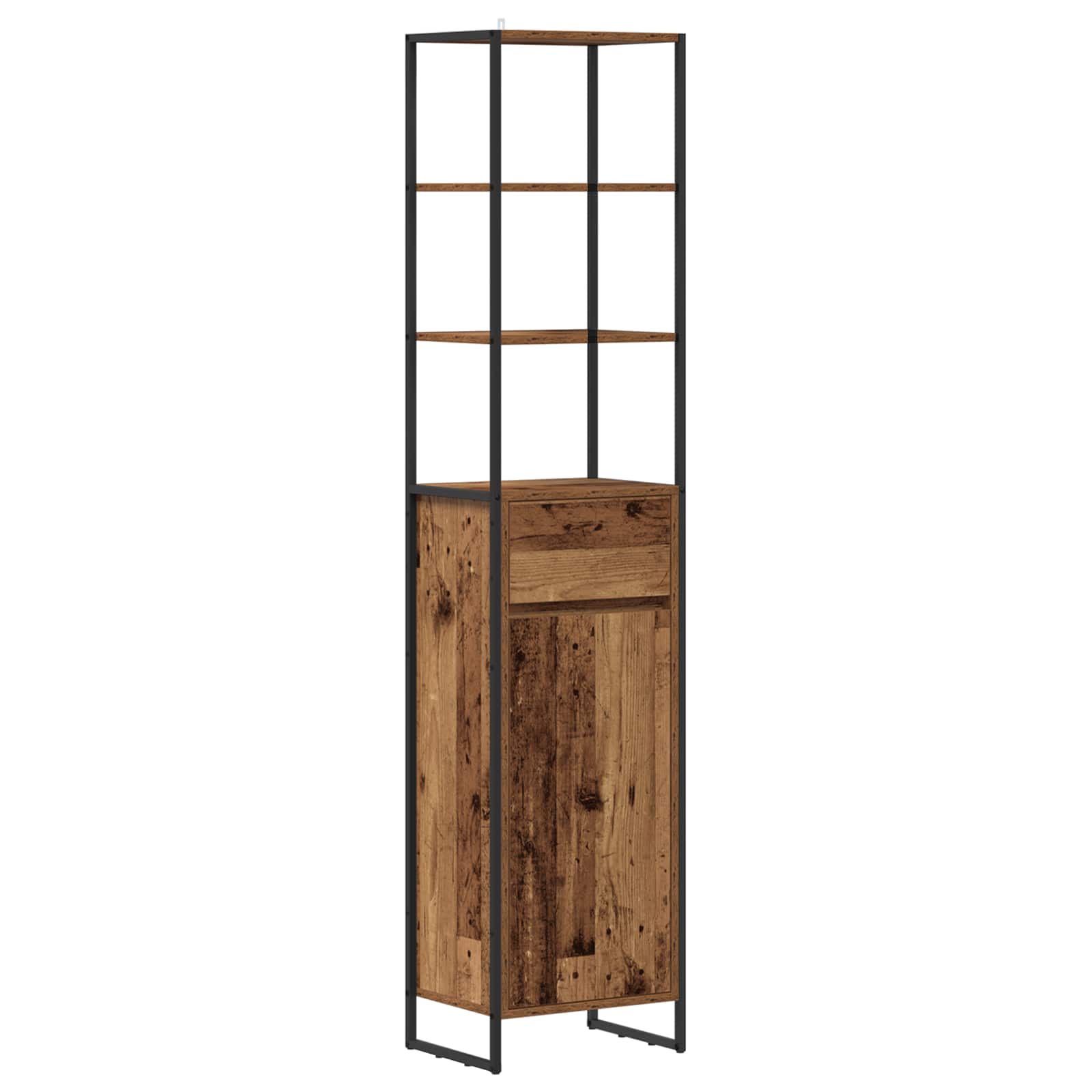 Set di mobili per il bagno Legno vecchio Legno multistrato | homemem39