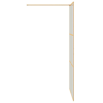 Parete Doccia Walk-in Oro 100 x 195 cm vetro temperato - homemem39