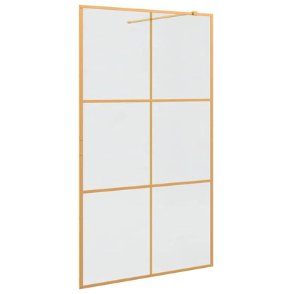 Parete Doccia Walk-in Oro 115 x 195 cm vetro temperato - homemem39