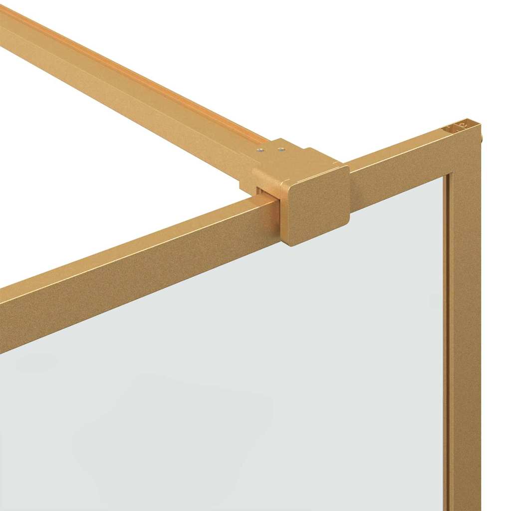 Parete Doccia Walk-in Oro 80 x 195 cm vetro temperato - homemem39