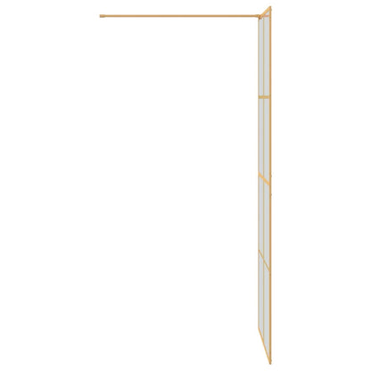 Parete Doccia Walk-in Oro 80 x 195 cm vetro temperato - homemem39