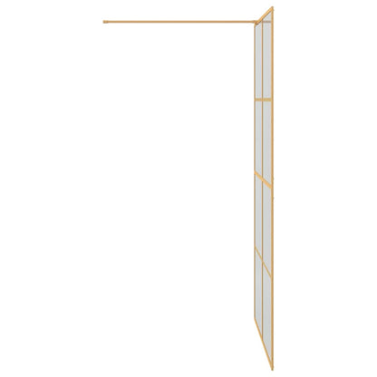 Parete Doccia Walk-in Oro 115 x 195 cm vetro temperato - homemem39