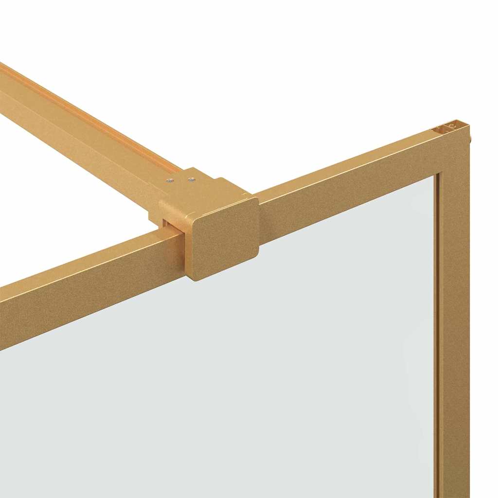 Parete Doccia Walk-in Oro 140 x 195 cm vetro temperato - homemem39