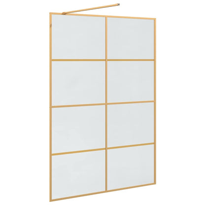 Parete Doccia Walk-in Oro 140 x 195 cm vetro temperato - homemem39
