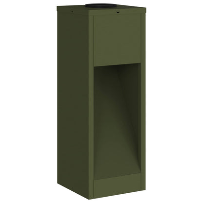 Lucina LED Solare da Percorso 2 pcs Verde oliva