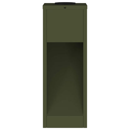 Lucina LED Solare da Percorso 2 pcs Verde oliva