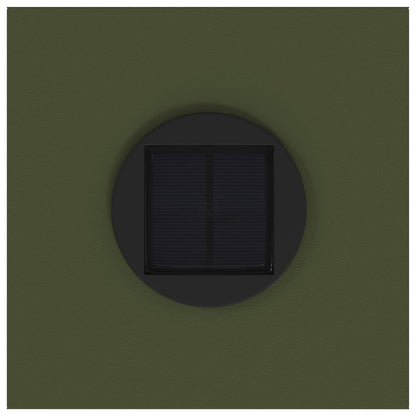 Lucina LED Solare da Percorso 2 pcs Verde oliva