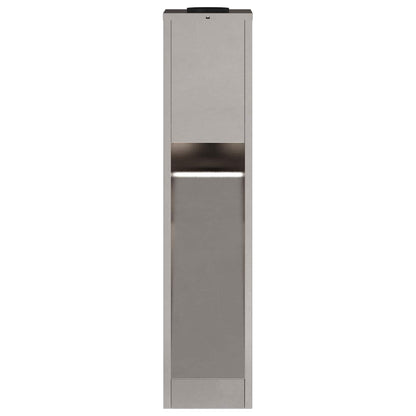 Lucina LED Solare da Percorso 2 pcs Acciaio inossidabile