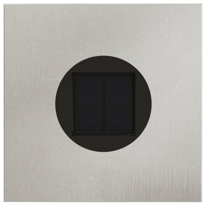 Lucina LED Solare da Percorso 2 pcs Acciaio inossidabile