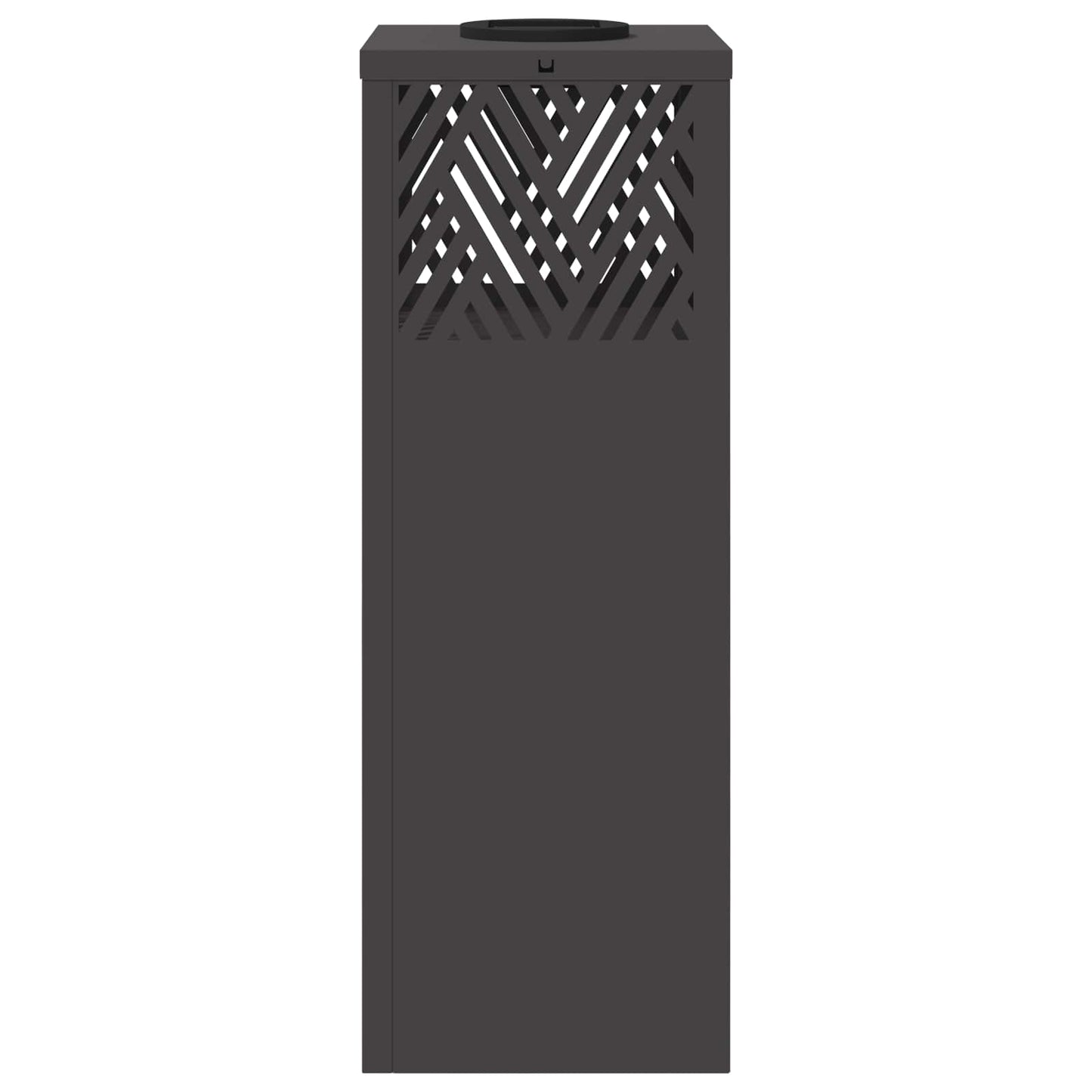 Faro LED solare per sentieri 2 pcs Nero