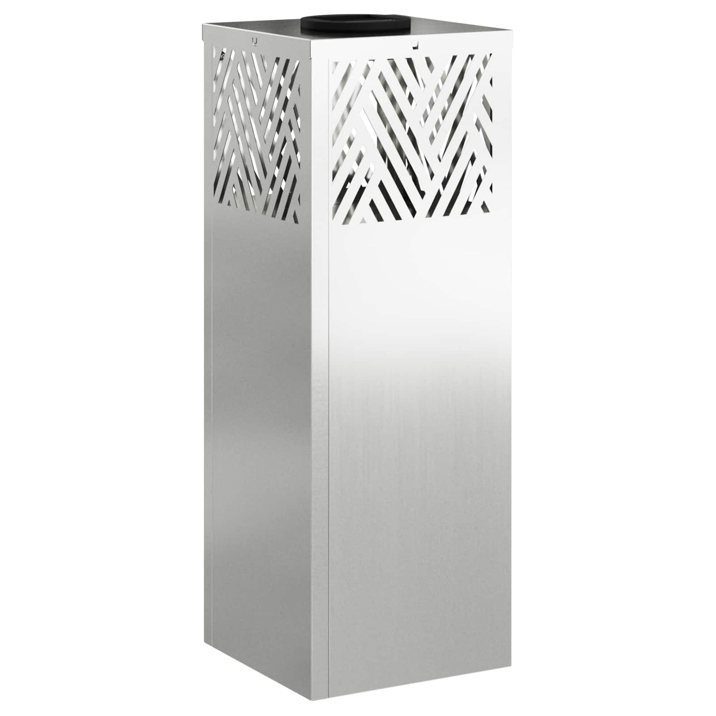 Faro LED solare per sentieri 2 pcs Zincato Zincato