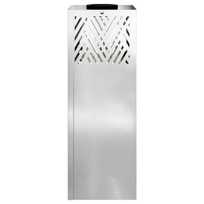 Faro LED solare per sentieri 2 pcs Zincato Zincato