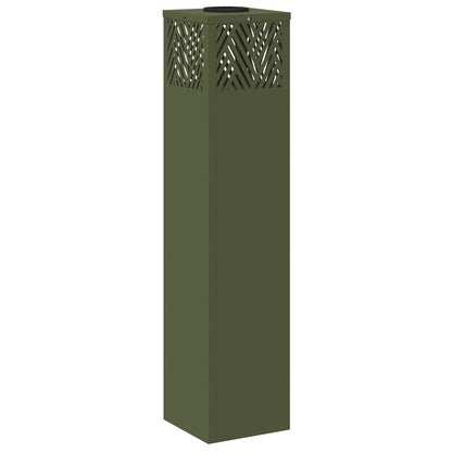 Faro LED solare per sentieri 2 pcs Verde oliva