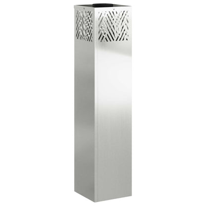 Faro LED solare per sentieri 2 pcs Zincato Zincato