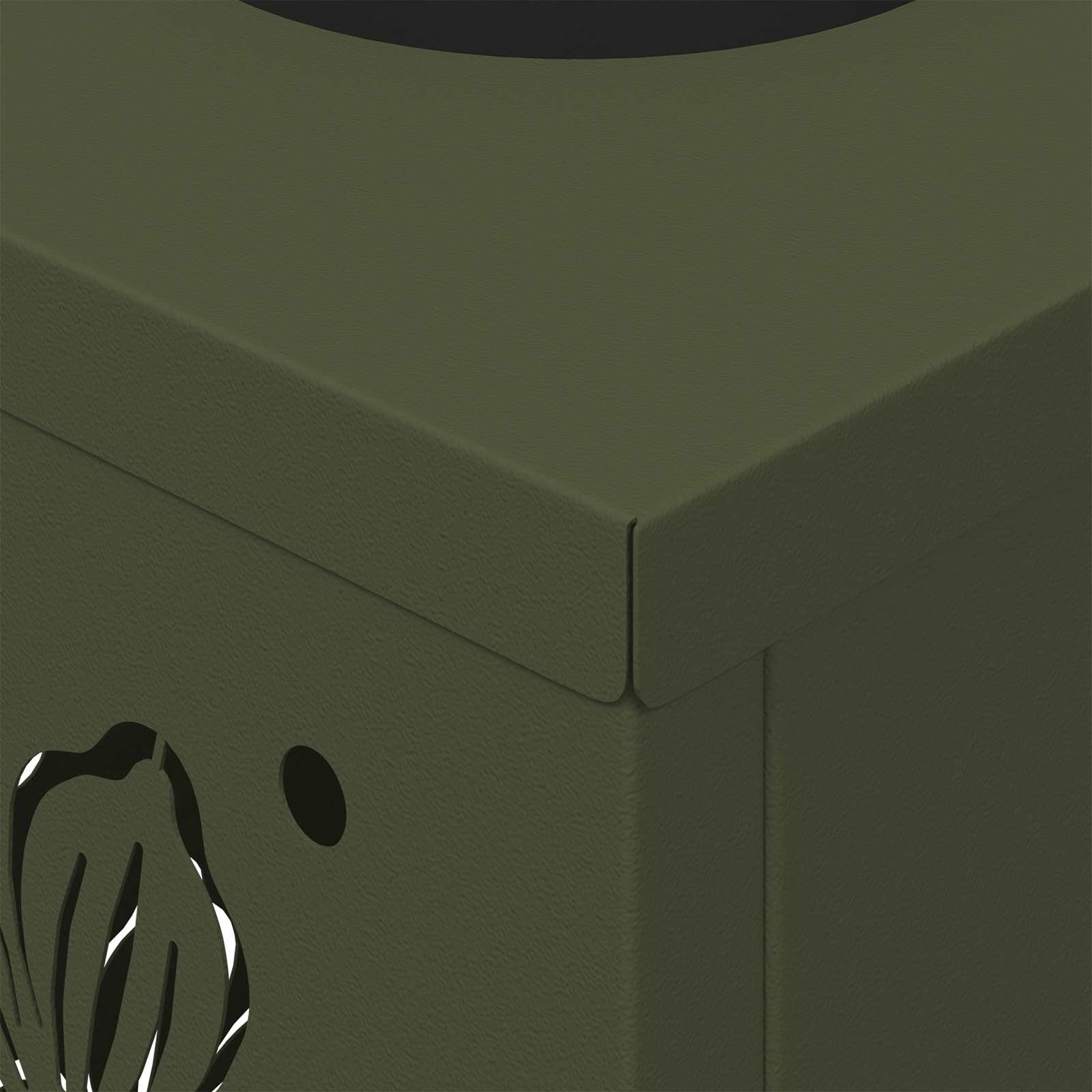 Faro LED solare per sentieri 2 pcs Verde oliva | homemem39