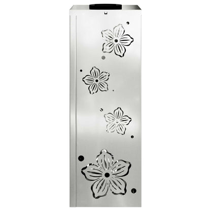 Faro LED solare per sentieri 2 pcs Zincato Zincato