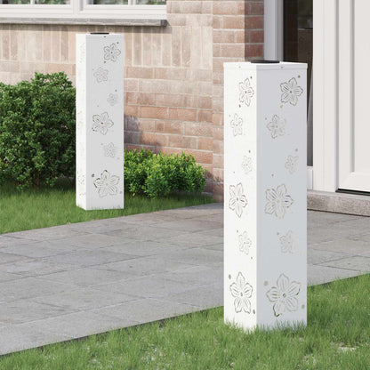 Faro LED solare per sentieri 2 pcs Bianco