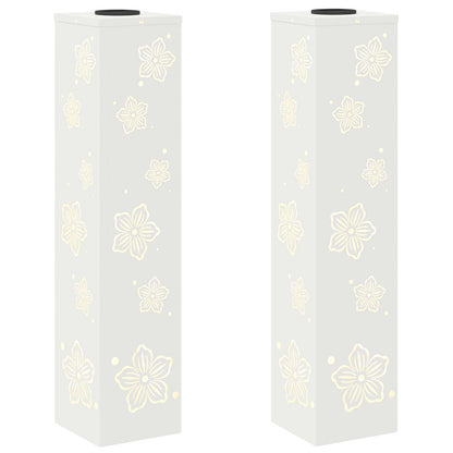 Faro LED solare per sentieri 2 pcs Bianco