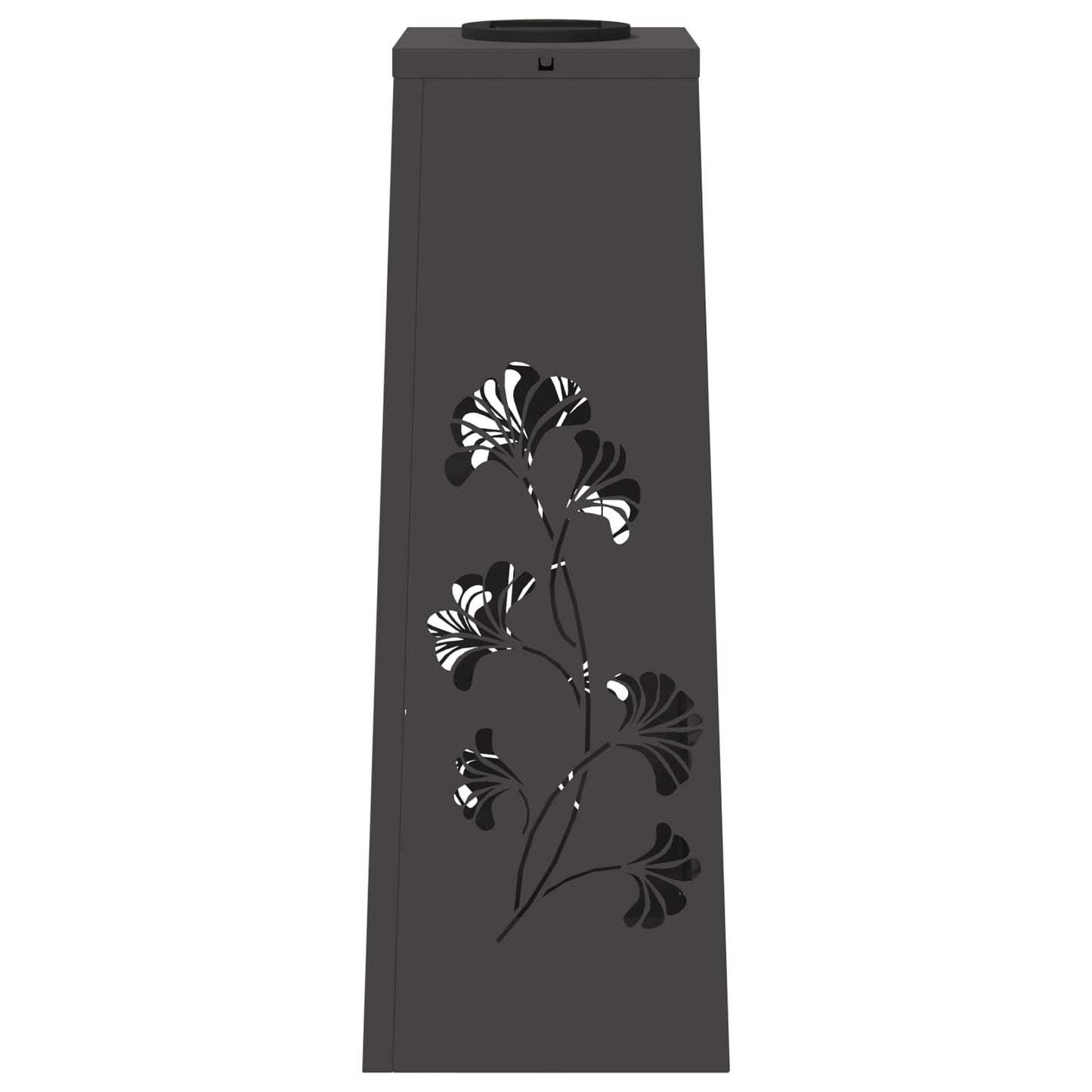 Faro LED solare per sentieri 2 pcs Nero