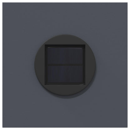 Faro LED solare per sentieri 2 pcs Antracite