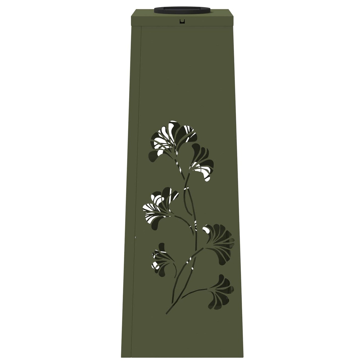 Faro LED solare per sentieri 2 pcs Verde oliva