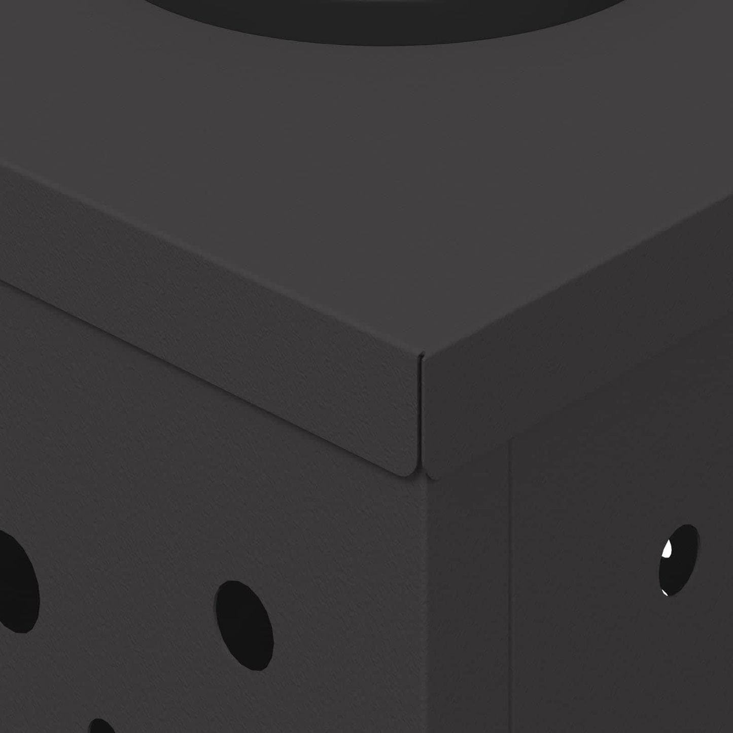 Faro LED solare per sentieri 2 pcs Nero