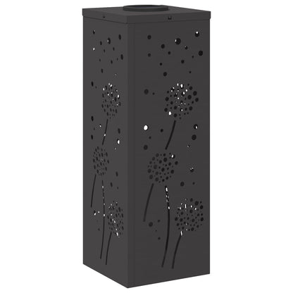 Faro LED solare per sentieri 2 pcs Nero