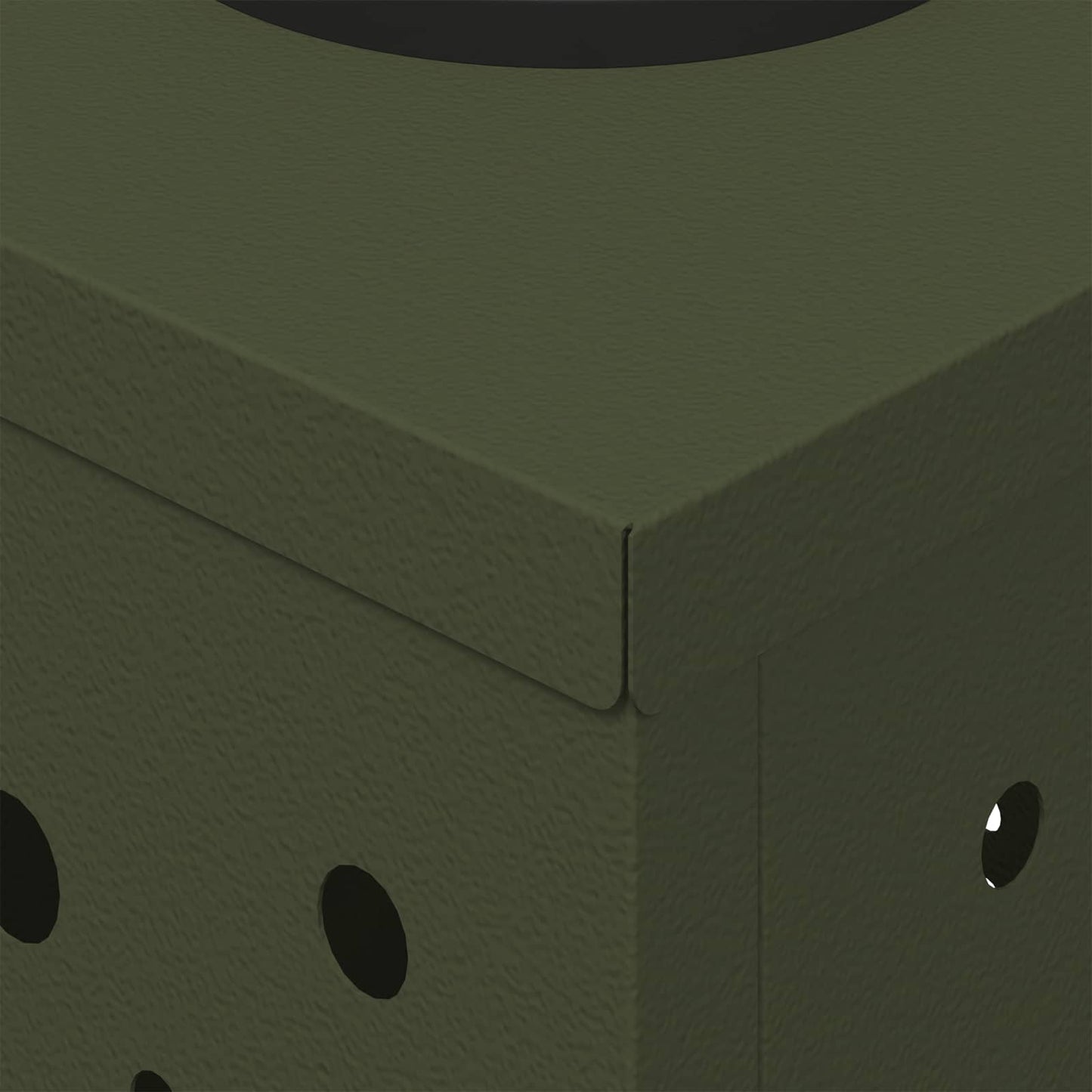 Faro LED solare per sentieri 2 pcs Verde oliva