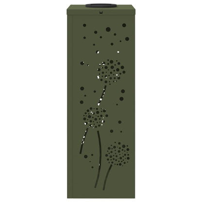 Faro LED solare per sentieri 2 pcs Verde oliva