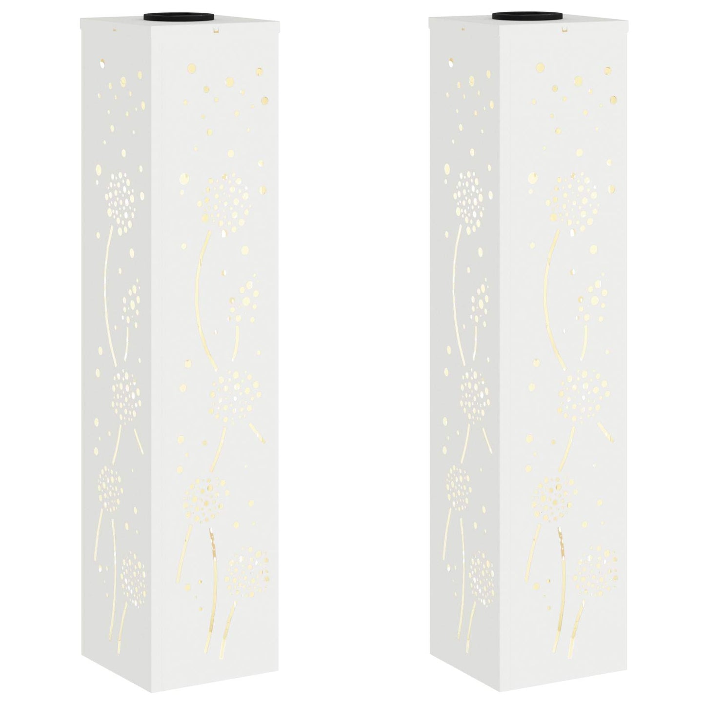 Faro LED solare per sentieri 2 pcs Bianco