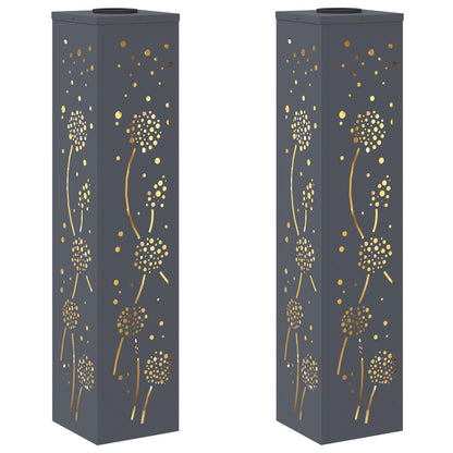 Faro LED solare per sentieri 2 pcs Antracite