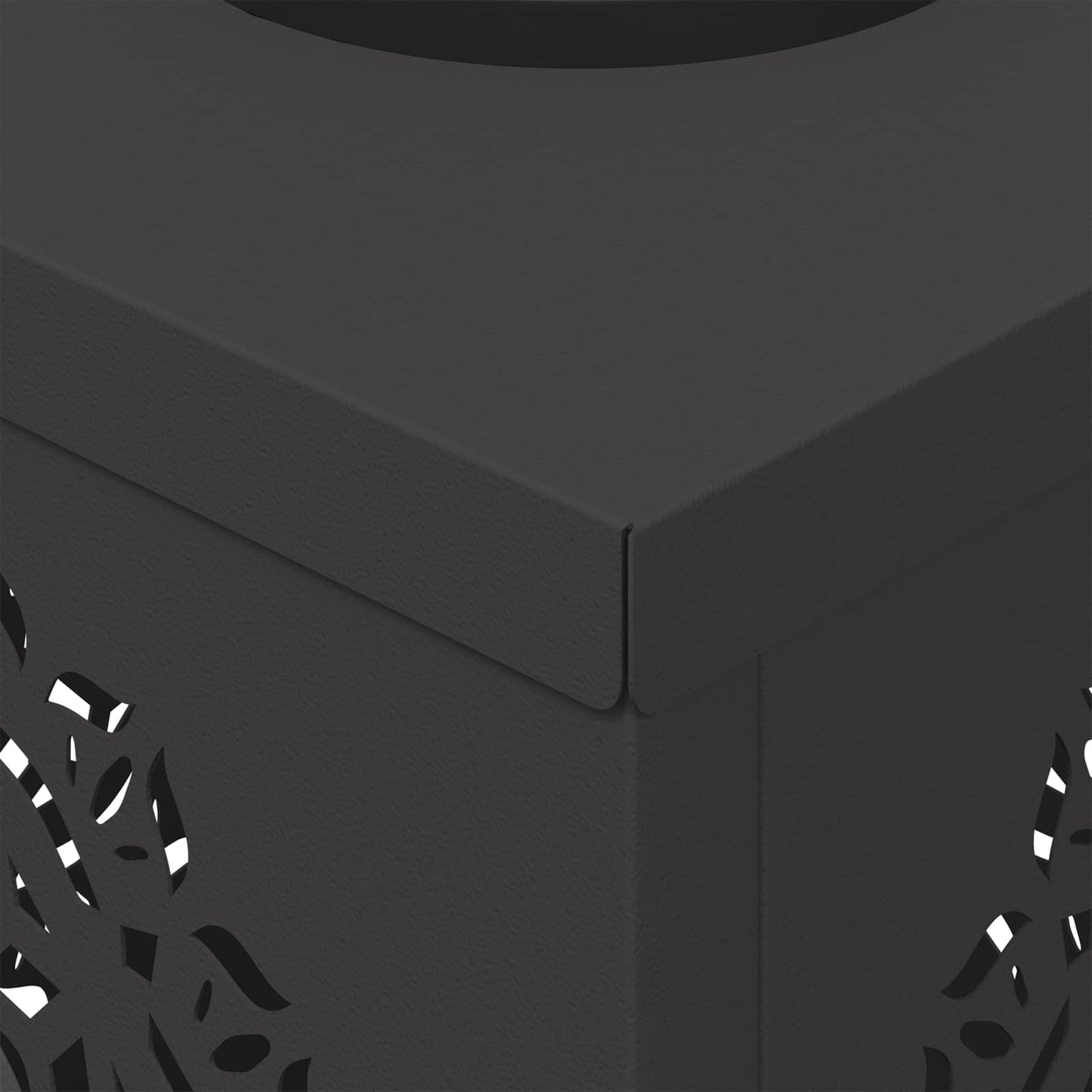 Faro LED solare per sentieri 2 pcs Nero